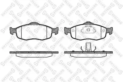 Комплект тормозных колодок, дисковый тормоз STELLOX купить